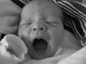 Yawning Baby